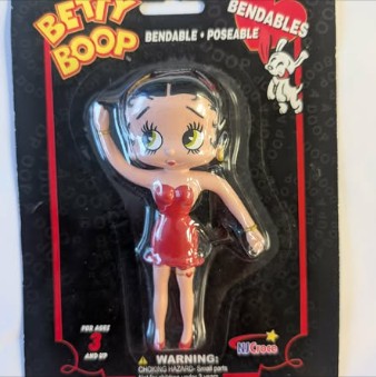 Betty Boop Bendable Figure
